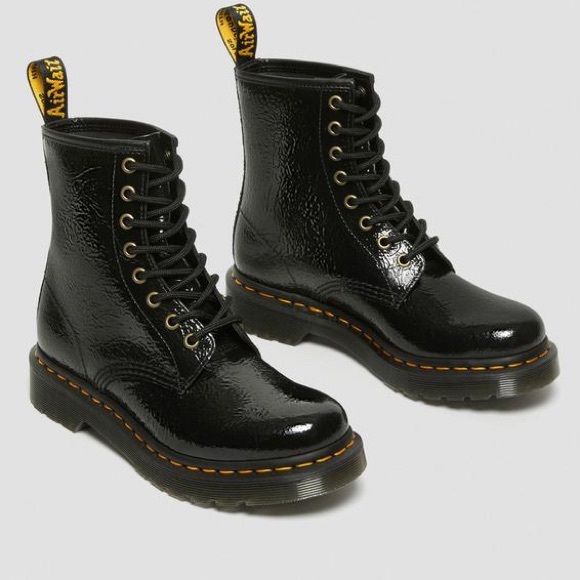 Dr. Martens Shoes - NEW Dr. Martens  Black Leather Boots Size 6